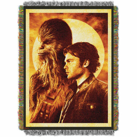 Star Wars Two Pirates Woven Tapestry Throw Blanket 48" x 60"